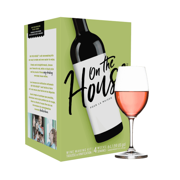On The House California Blush- Take Home Wine Kit