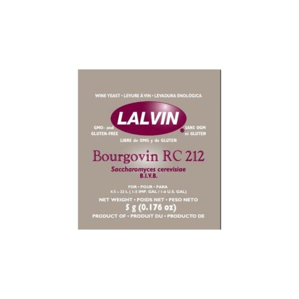 Yeast Lalvin-RC 212 5G