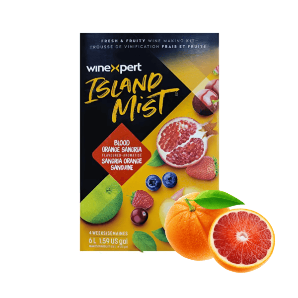 Island Mist Blood Orange Sangria Fruit Wine - Take Home Wine Kit