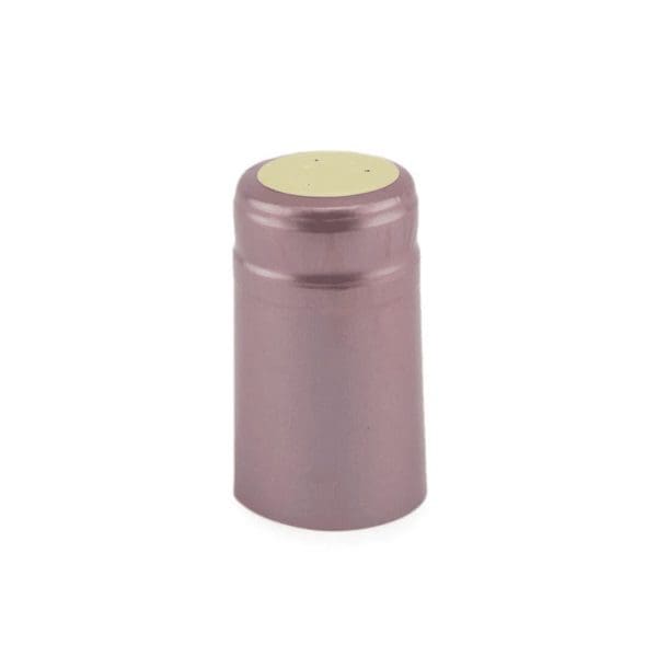 Shrink Caps Dusty Rose 100 /Pack