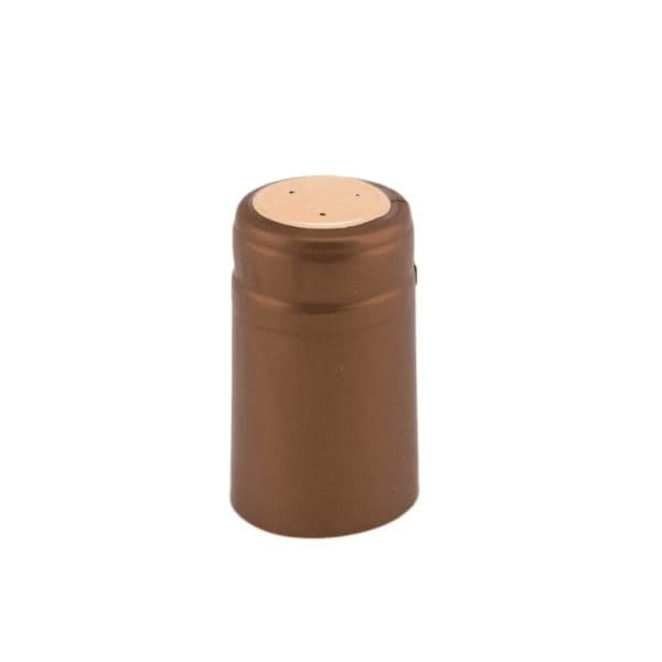 Shrink Caps Metallic Ginger Bread 100 /Pack