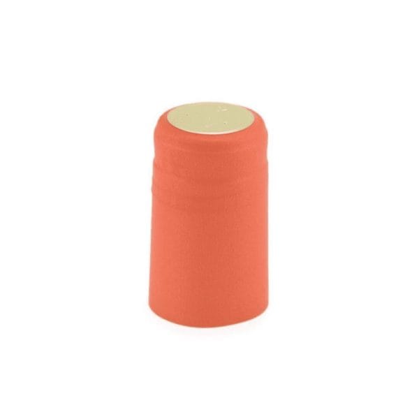 Shrink Caps- Orange 100/ Pack