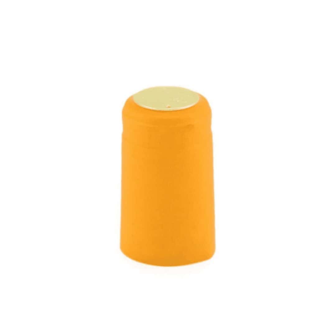 Shrink Caps - Yellow 100/ Pack