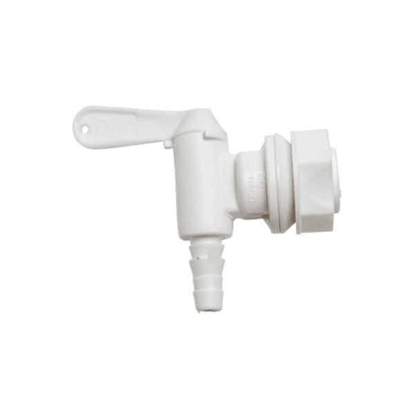 Plastic Spigot with 5/16" Hose Barb