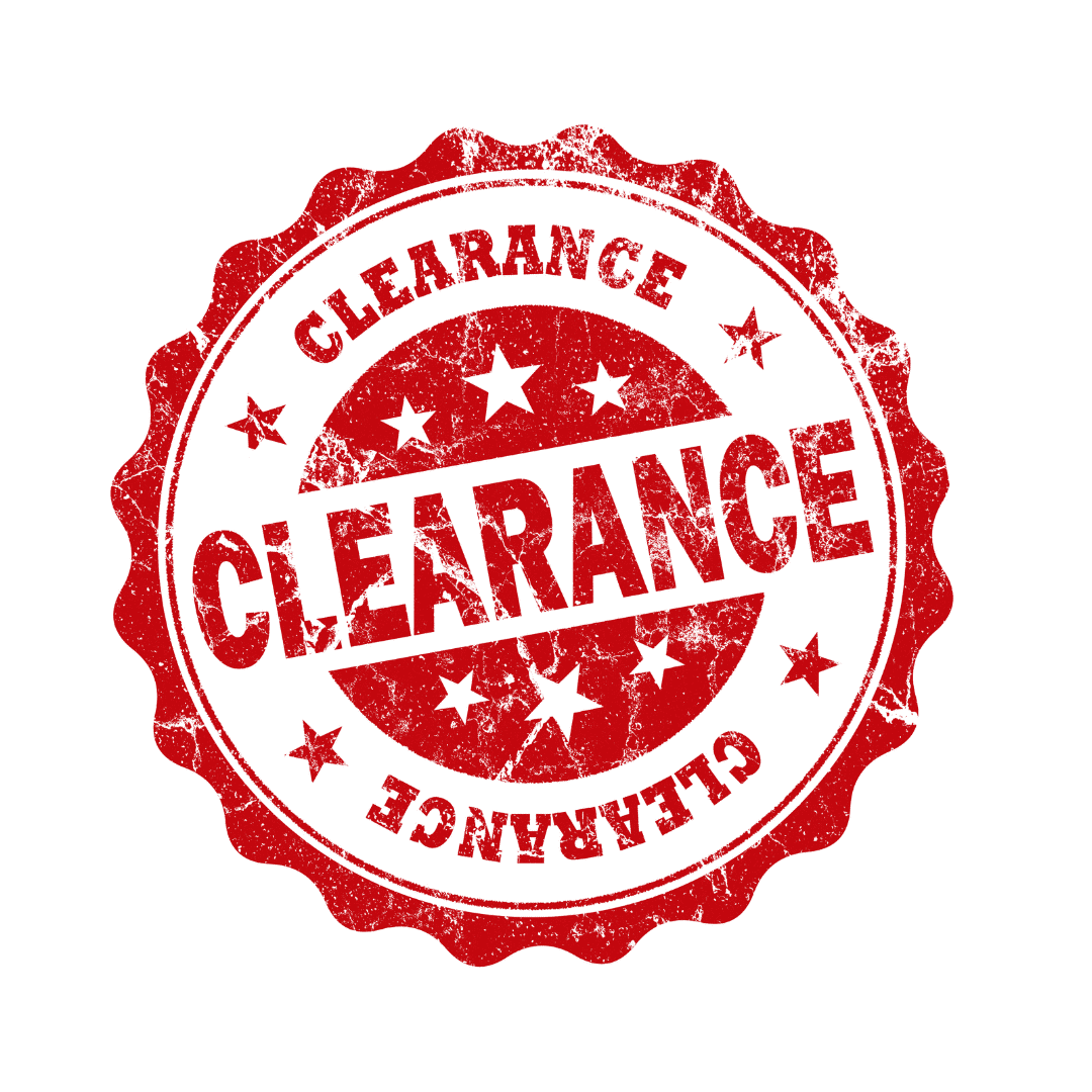 Clearance & Specials