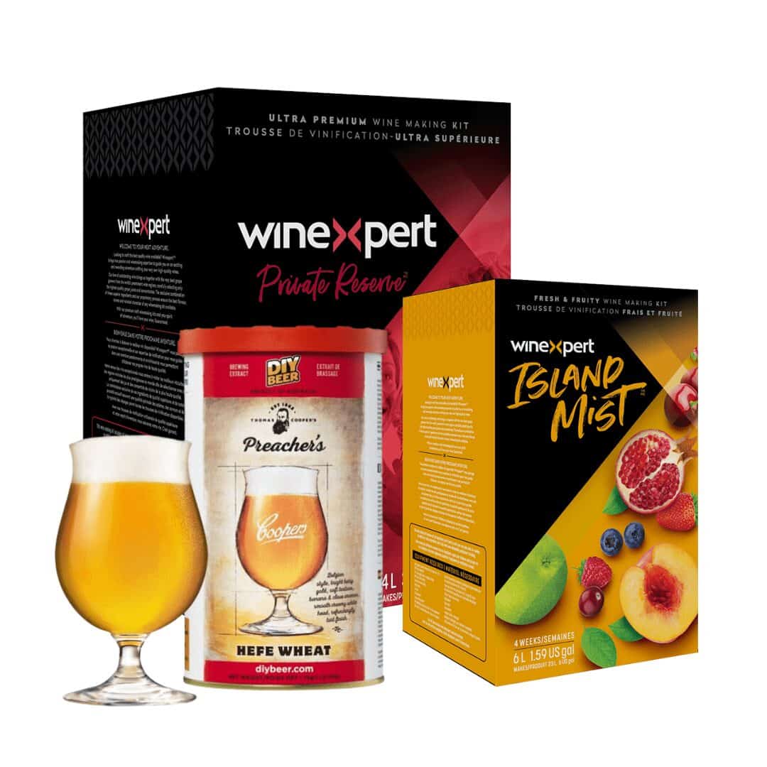 Take Home Wine, Beer & Cider Kits