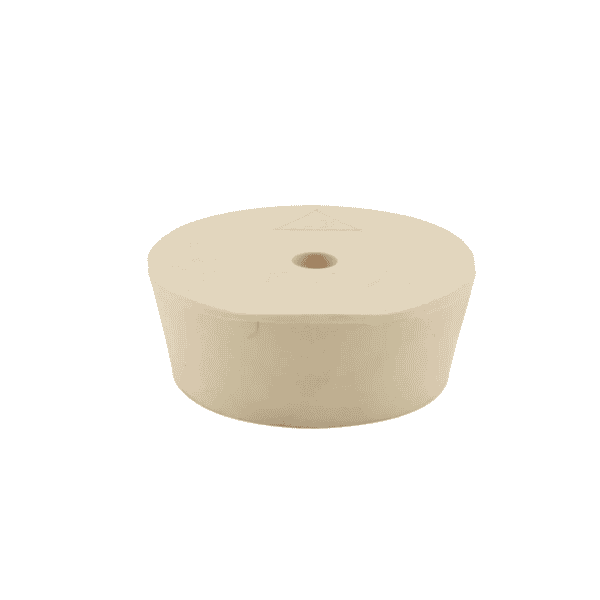 Rubber Stopper #13 Drilled