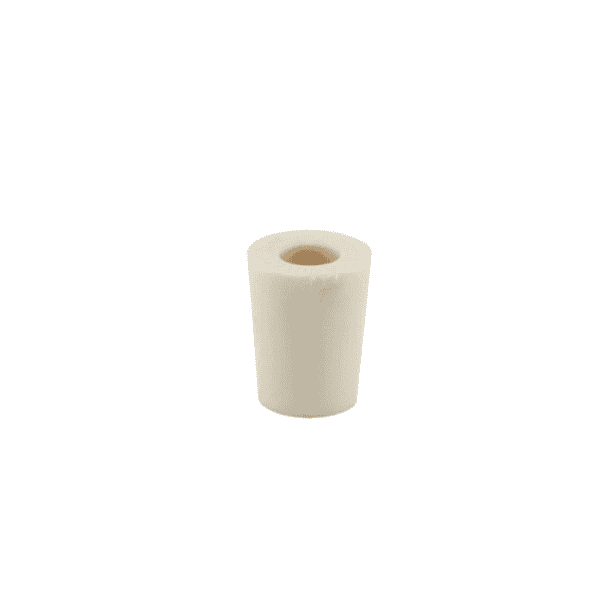 Rubber Stopper #2 drilled