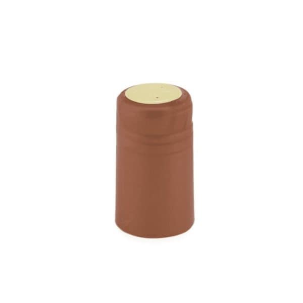 Shrink Caps Brown 100 /Pack