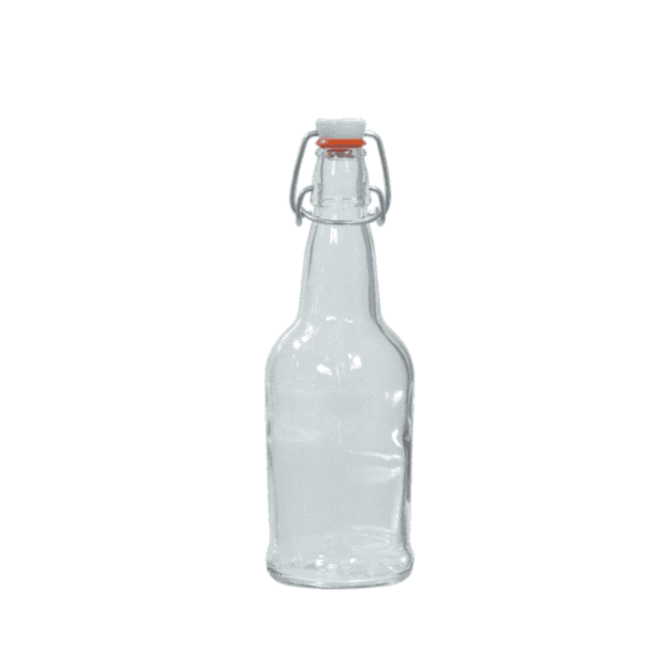 EZ Cap 500ml Clear Glass Bottle