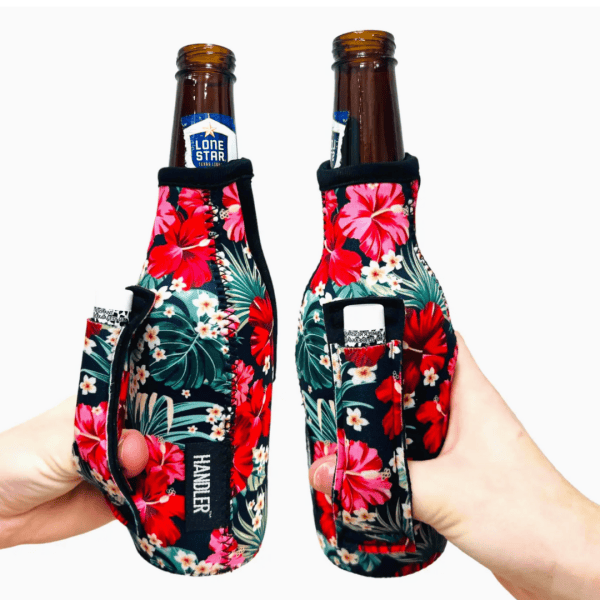 Drink Handlers Hibiscus 12oz Bottleneck Handlers