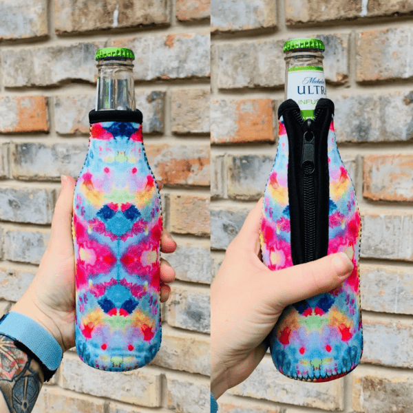 Drink Handlers Tie Dye 12oz Bottleneck Sleeve