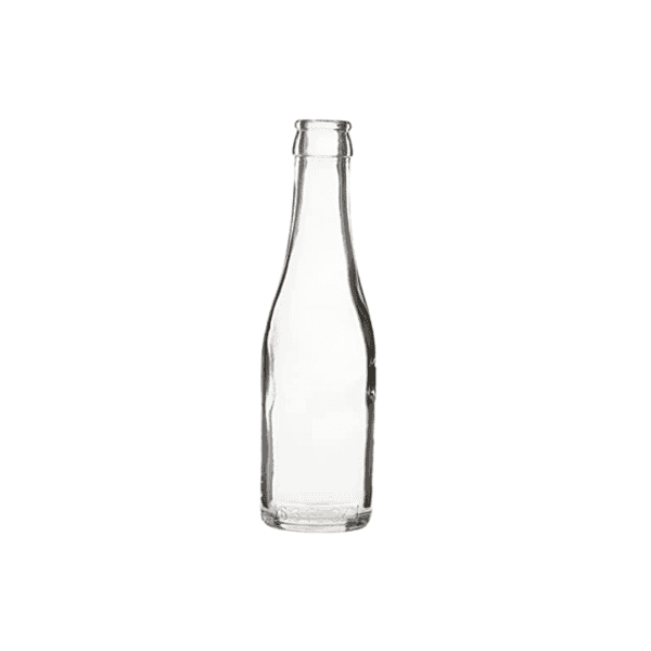 Sparkling Wine Bottles Clear 187ml- 26mm