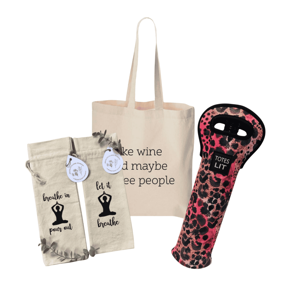 Wine Bags, Totes and Crates
