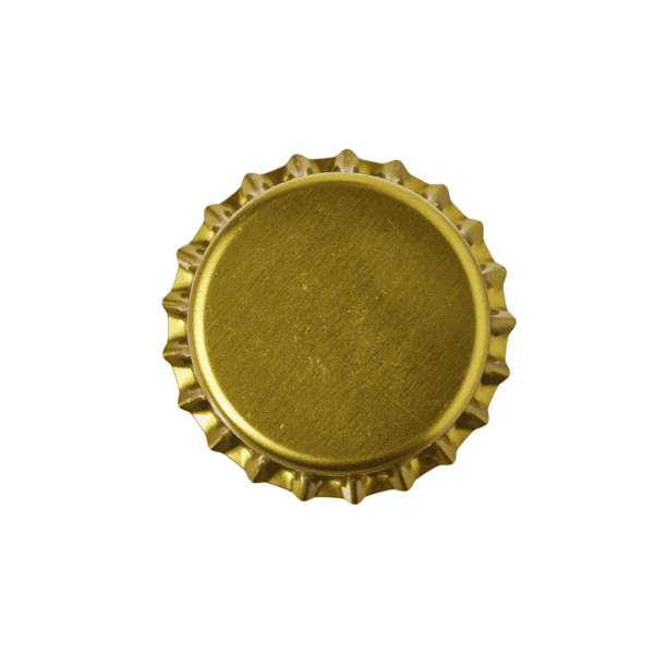 Gold Crown Caps 26 mm