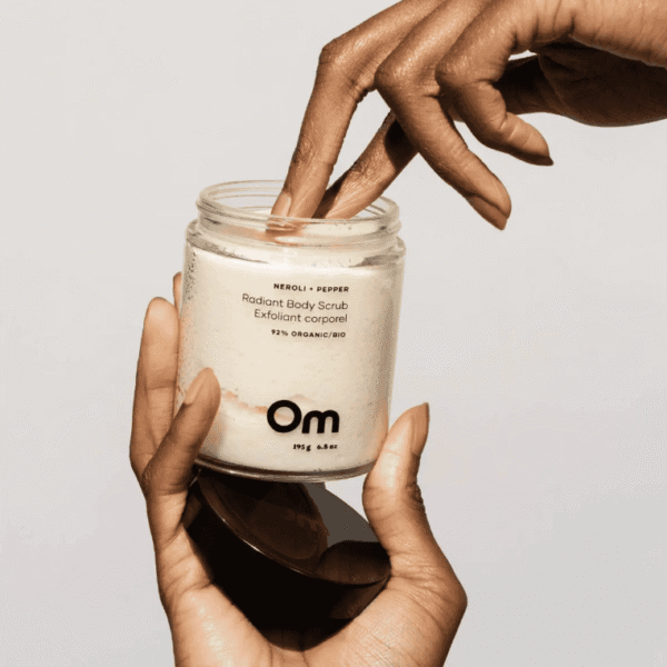 Om Organics Skincare Neroli + Pepper Radiant Body Scrub