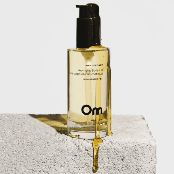 Om Organics Pink Coconut Aromatic Body Oil
