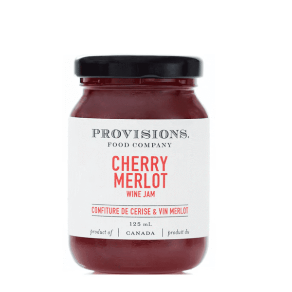 Cherry Merlot Wine Jam- Provisions Food Company