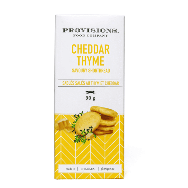 Cheddar Thyme Shortbread- Provisions Food Company
