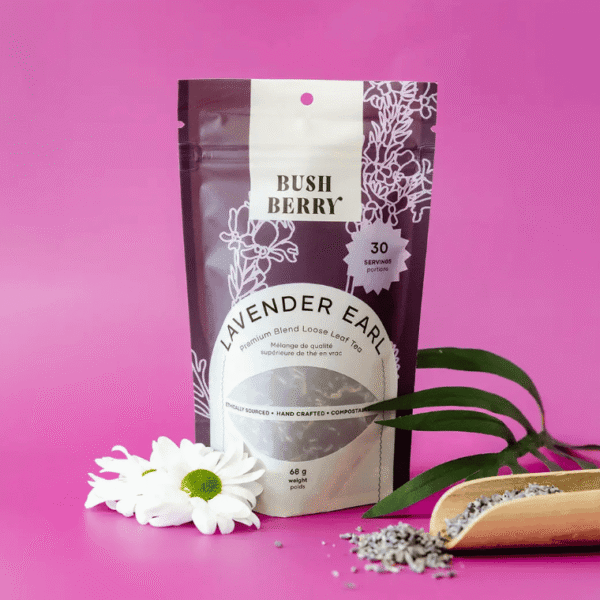 Organic Lavender Earl Loose Leaf Tea - Bush Berry