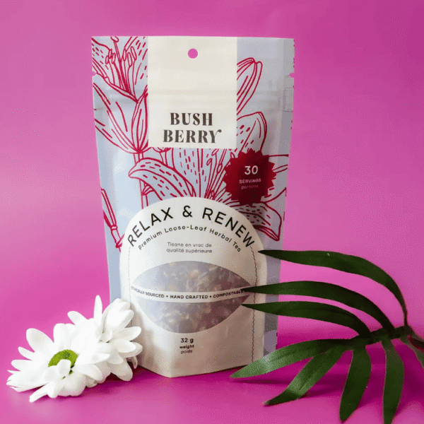 Organic Organic Relax and Renew Loose Leaf Tea - Bush Berry