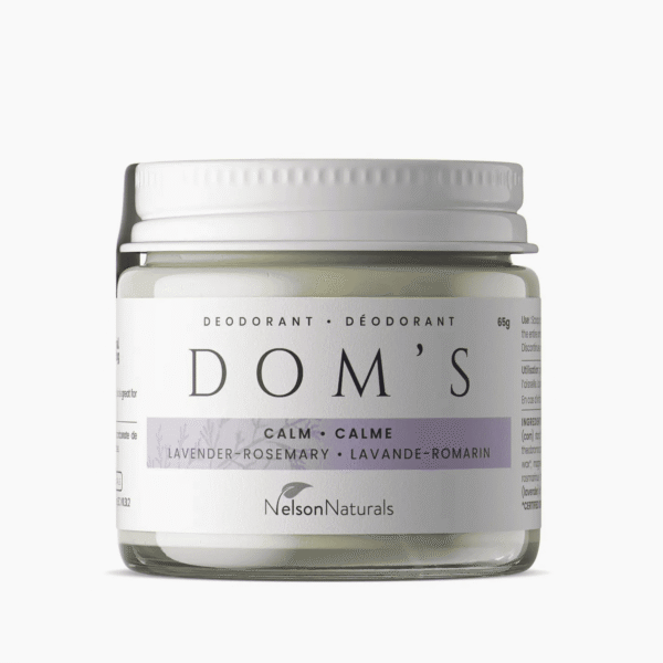 Dom's Calm Deodorant- Nelson Naturals
