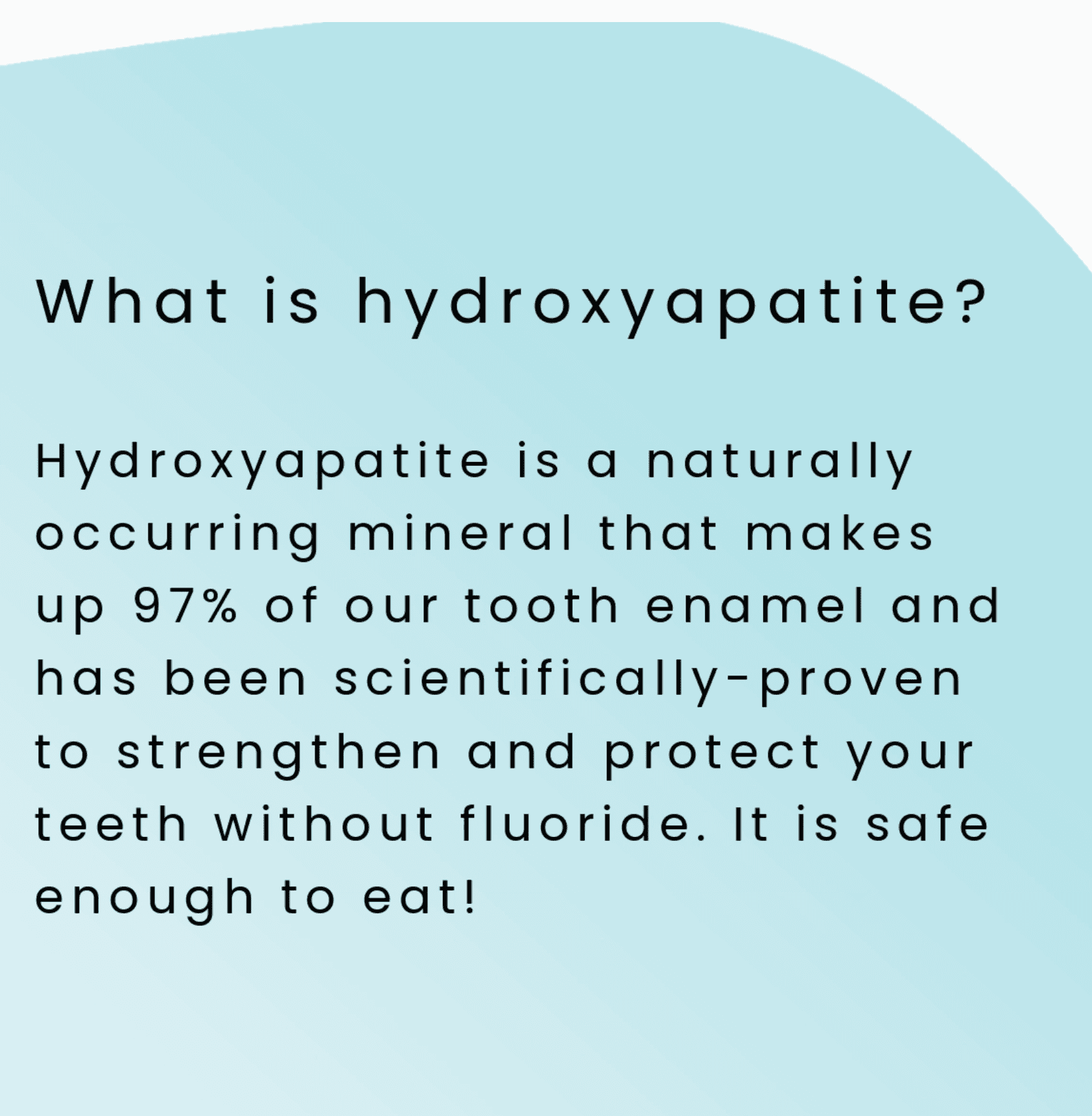 Fresh Mint with Hydroxyapatite Toothpaste- Nelson Naturals
