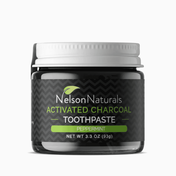 The Original Zero Waste Toothpaste - Activated Charcoal- Nelson Naturals