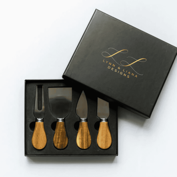 Cheese Knife and Spreader-Lynn & Liana Designs