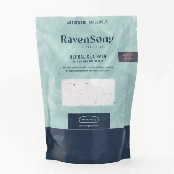 Herbal Sea Bath Soak 400g - Coastal Uplift Ravensong Soaps