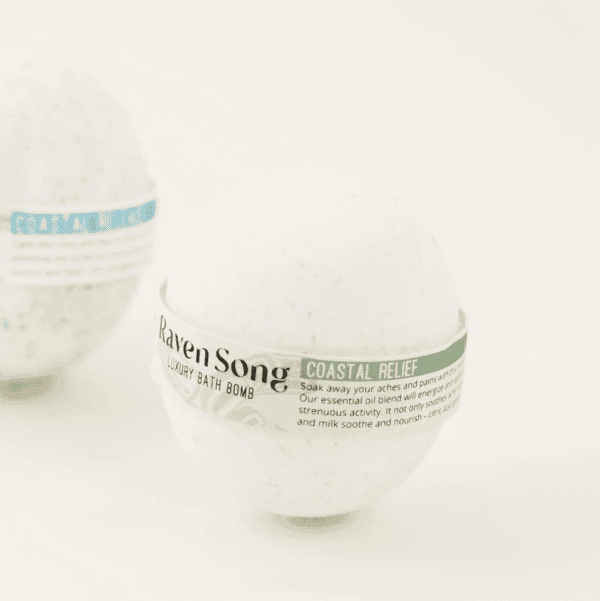 Coastal Relief Bath Bomb| Eucalyptus +Rosemary Essential Oil