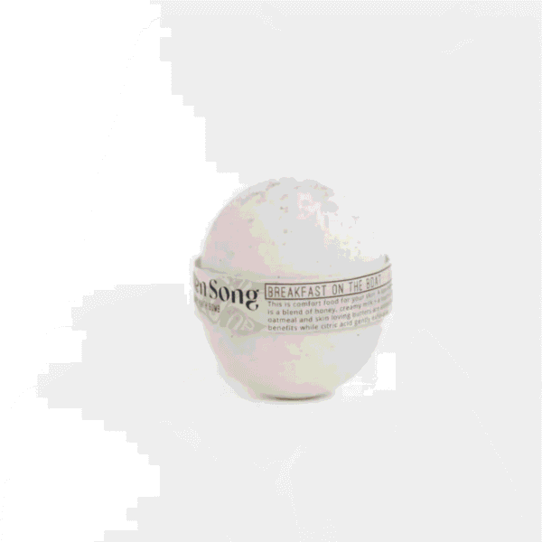 Breakfast On the Boat Bath Bomb | Cinnamon Oats + Honey- RavenSong Soaps