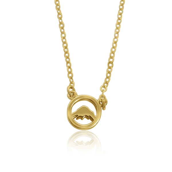 Beaumont Coast Mountain Adjustable Necklace Gold- Joie Designs