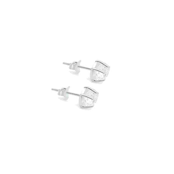 Herkimer Diamond Silver stud earrings- Joie Designs