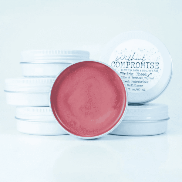 Being Cheeky Wallflower Tinted Tallow Cheek Balm– Without Compromise