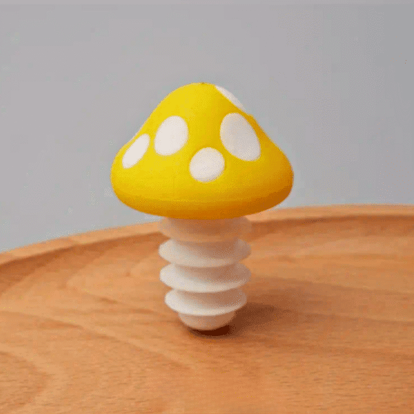 Mushroom Wine Stopper (1)
