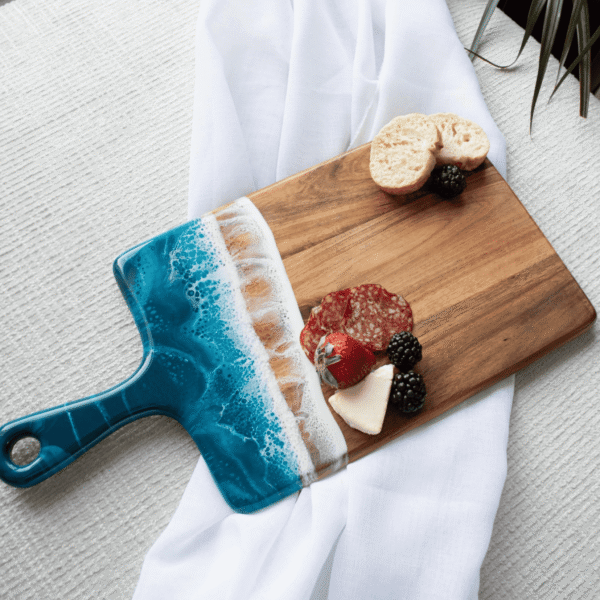Charcuterie Board - Medium 8" X 16"Ocean Vibes Lynn and Liana Designs