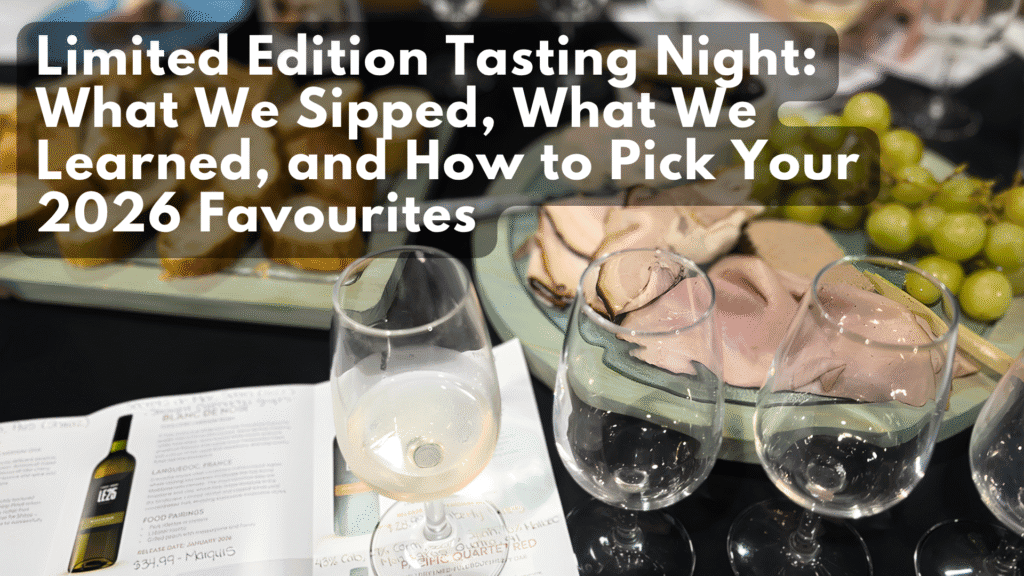 Limited Edition Tasting Night What We Sipped, What We Learned, and How to Pick Your 2026 Favourites