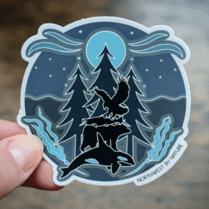 Food Chain Sticker by Northwest by Nature