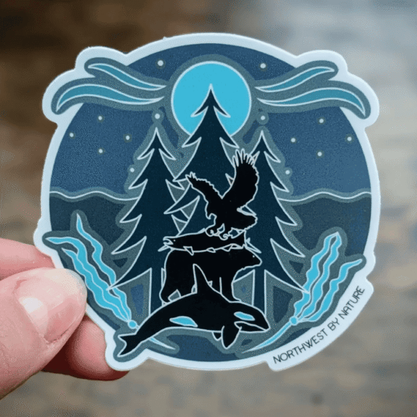 Food Chain Sticker by Northwest by Nature