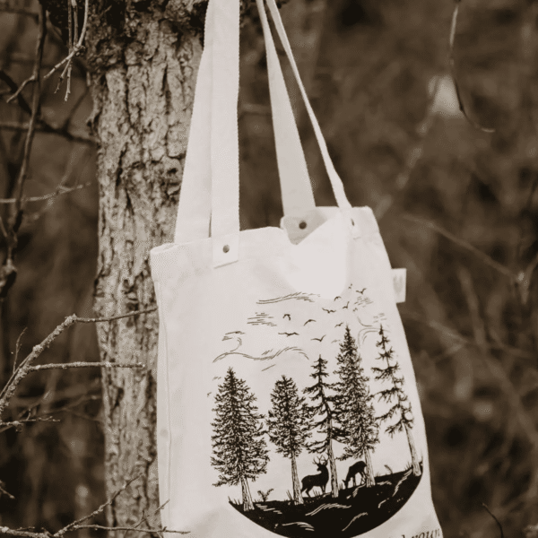 Organic Cotton Canvas Tote Bag