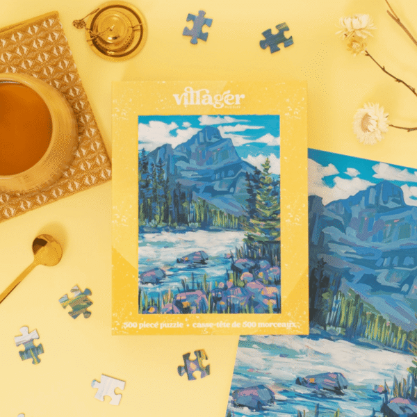 Kicking Horse Mountain Puzzle | 500-Piece Canadian Rockies Art