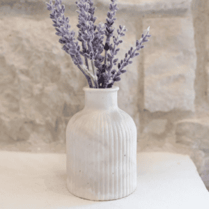 Stoneware Collection - Bud Vase Limestone