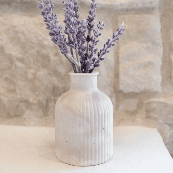 Stoneware Collection - Bud Vase Limestone