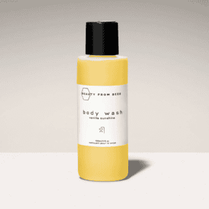 Beauty From Bees Vanilla Sunshine Natural Body Wash 120ml Bottle