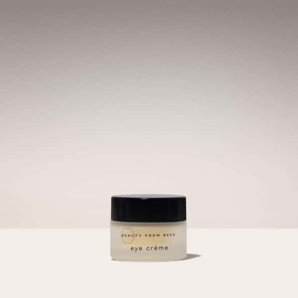 Beauty From Bees natural eye crème jar