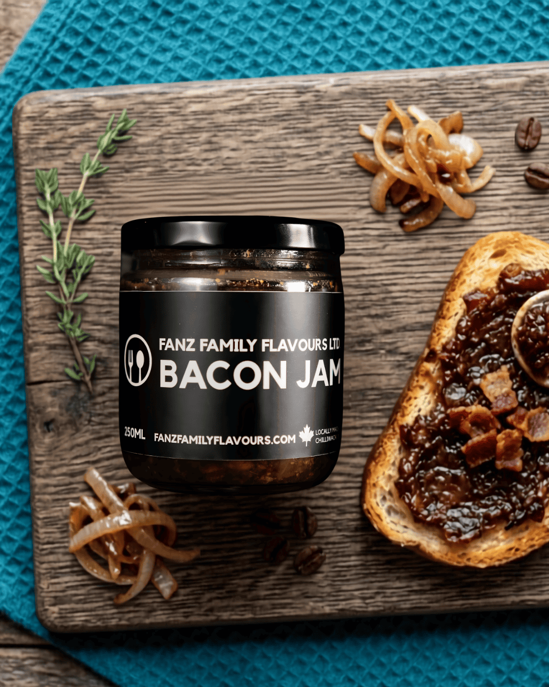 Fanz Family Flavours Bacon Jam — Original (250ml)